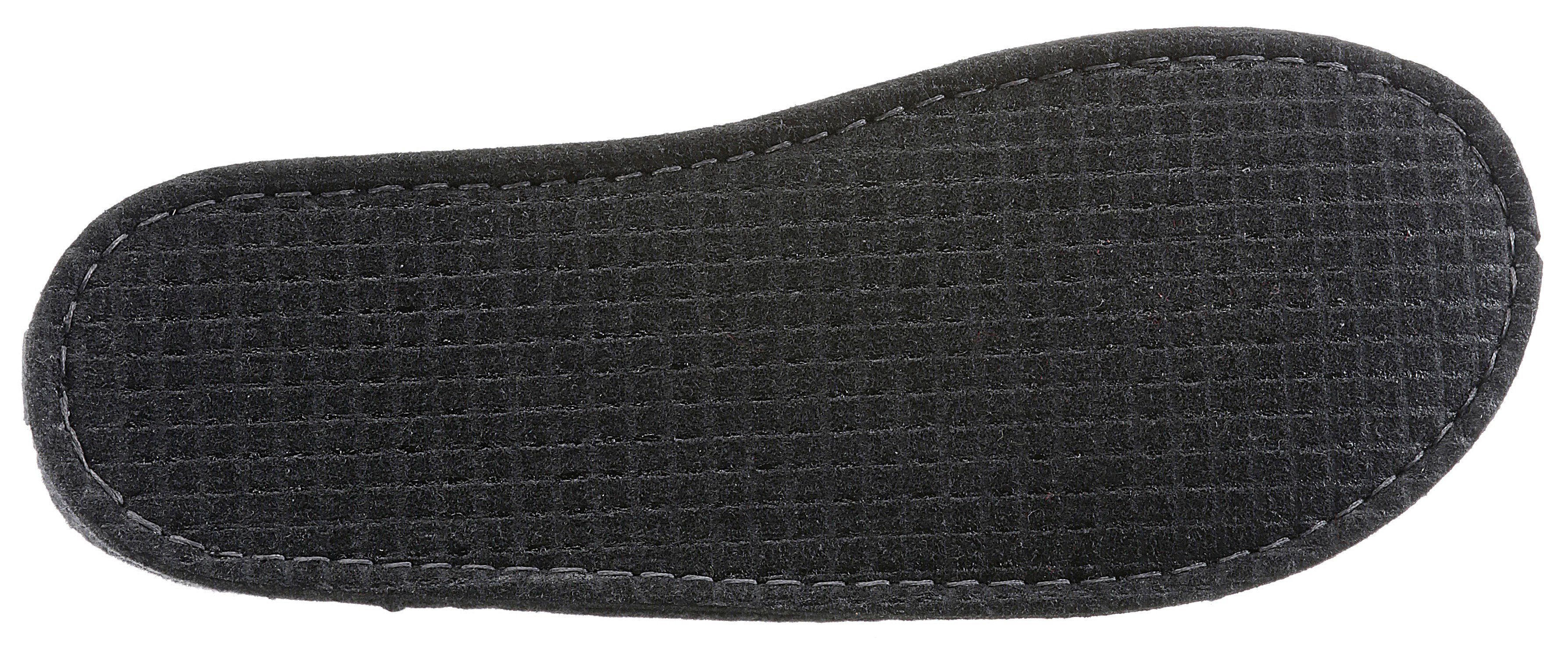 Tofee Pantoffel mit Rentier-Motiv