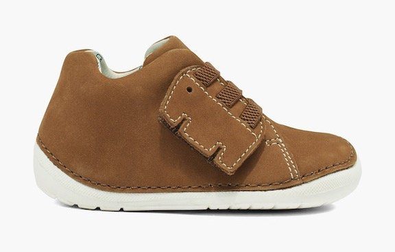 ELEFANTEN Lulu Liso WMS: Mittel Lauflernschuh mit Klettverschluss und Gummizug