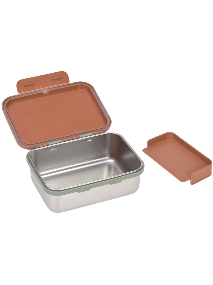 Lässig Lunchbox Stainless Steel Happy Prints caramel in bunt günstig kaufen onesize