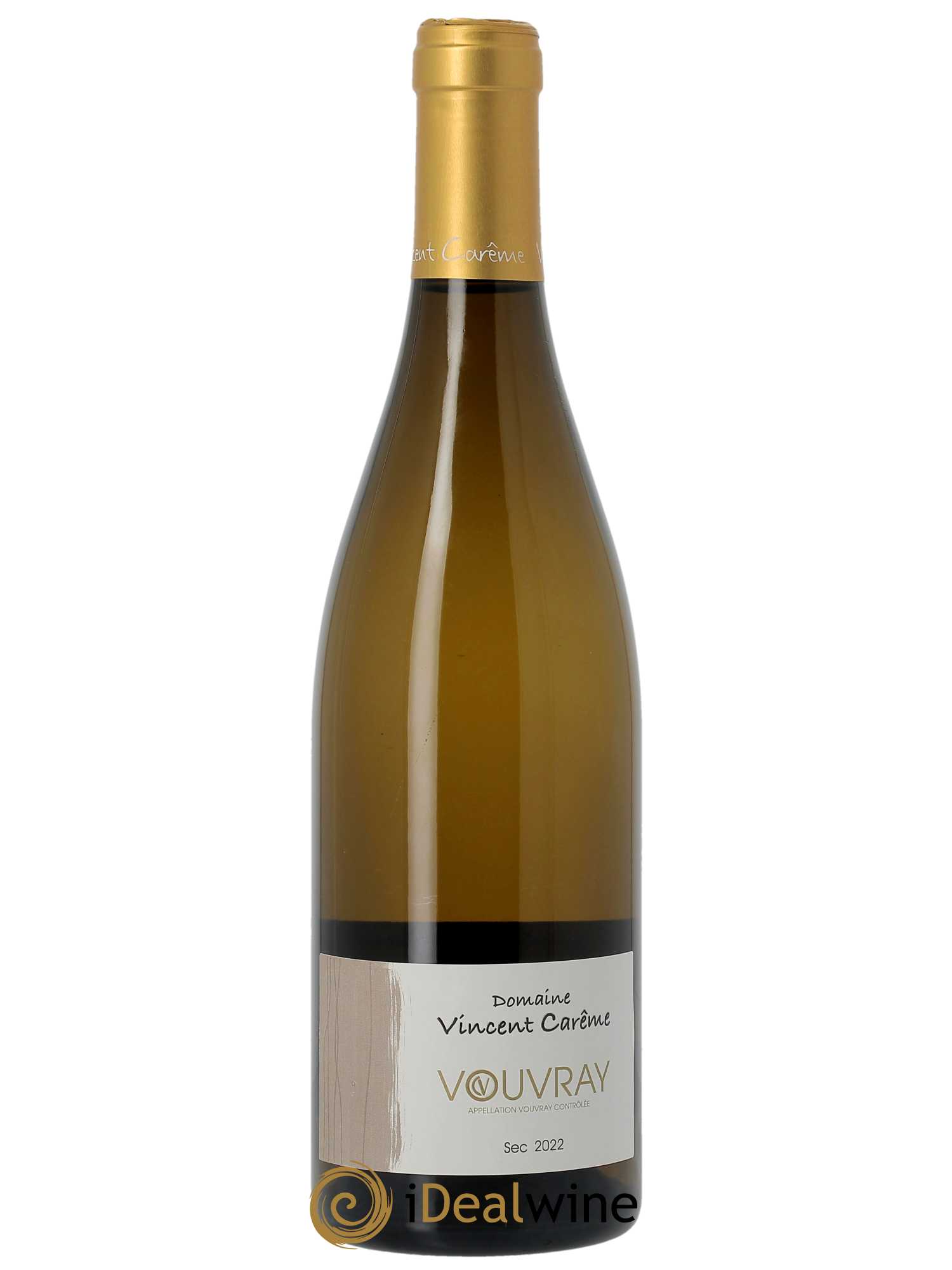 Vouvray Sec Domaine Vincent Carême  2022 - Lot de 1 Bouteille