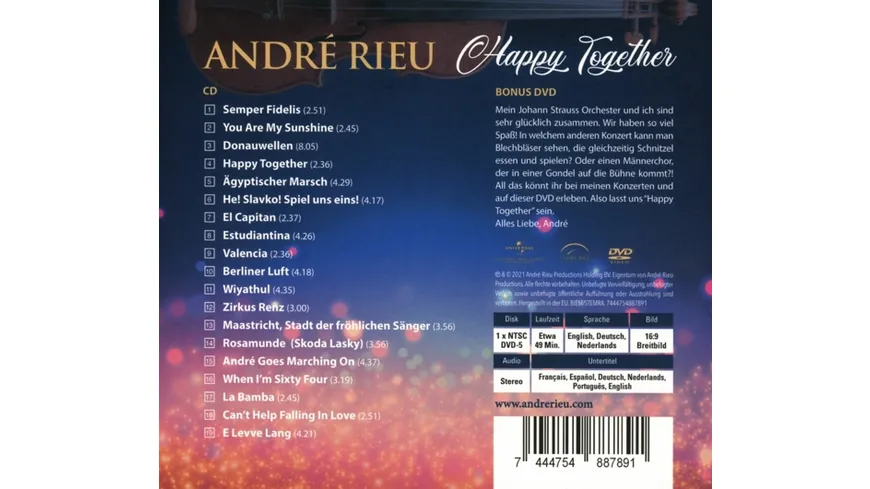 Happy Together (CD+DVD)