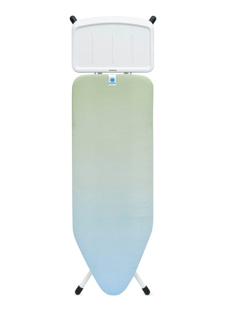 Asse da stiro Brabantia C con supporto per unità vapore, 124 x 45 cm