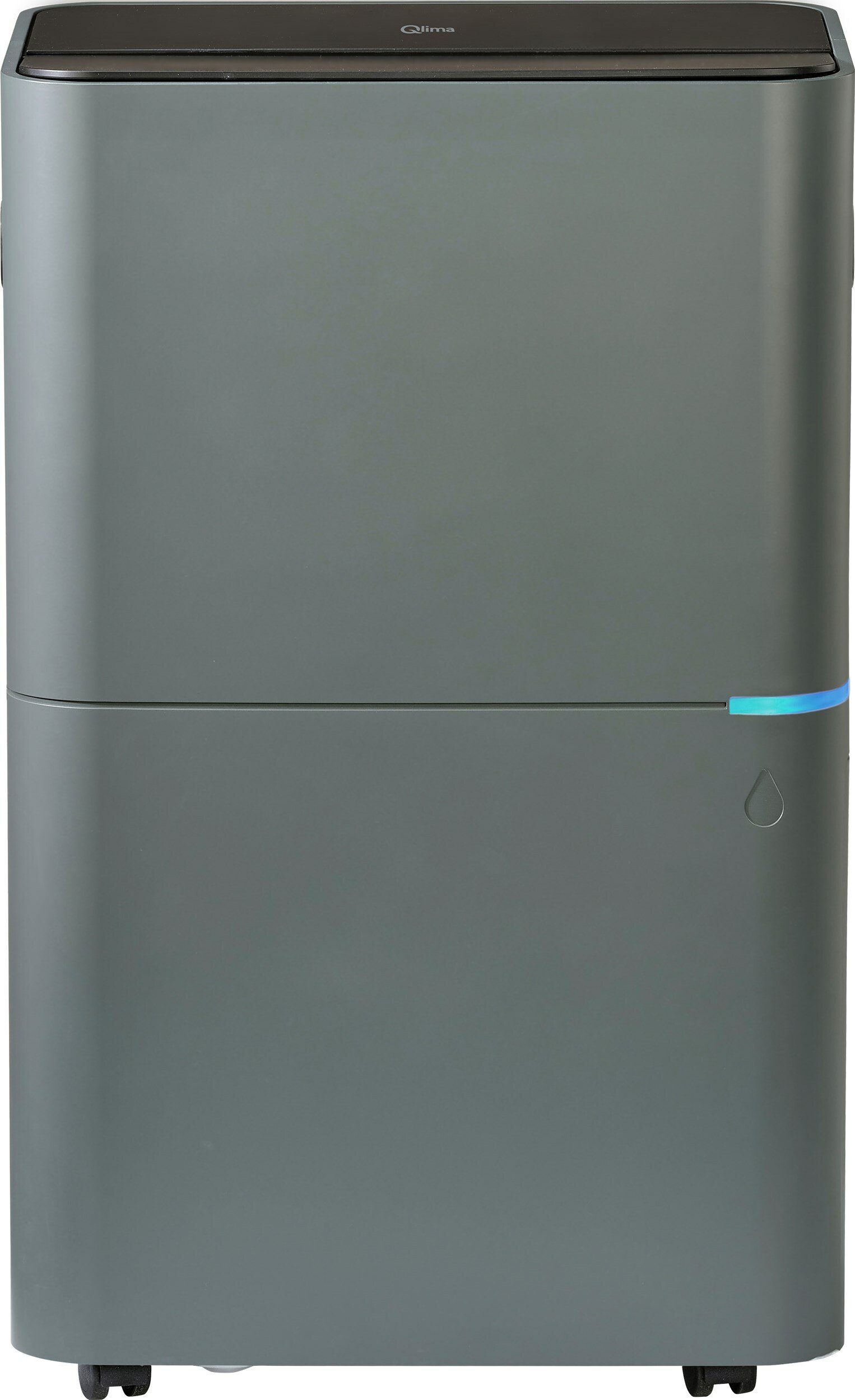 Qlima Luftentfeuchter Qlima – Luftentfeuchter D812 Smart – Entfeuchtet 12L pro Tag – Grau