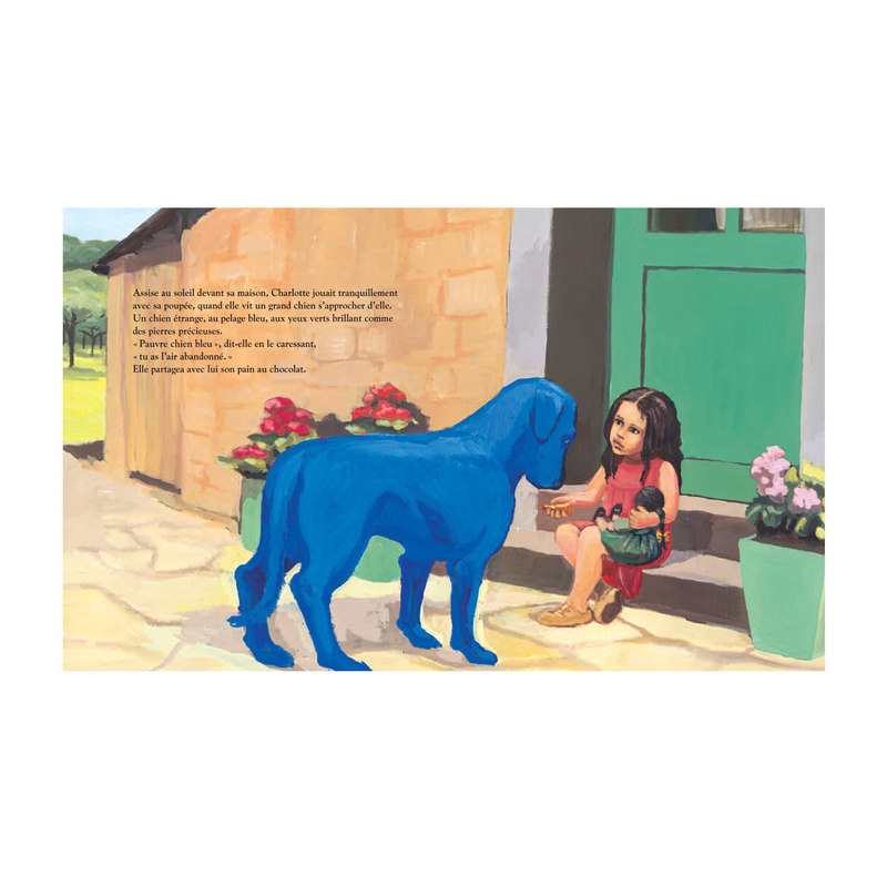Livre Chien Bleu - L'école des loisirs