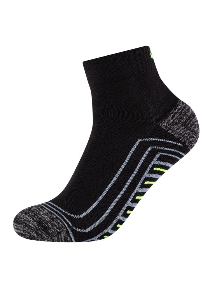 Skechers Kurzsocken 4er Pack cushioned in Schwarz mix günstig kaufen 35-38
