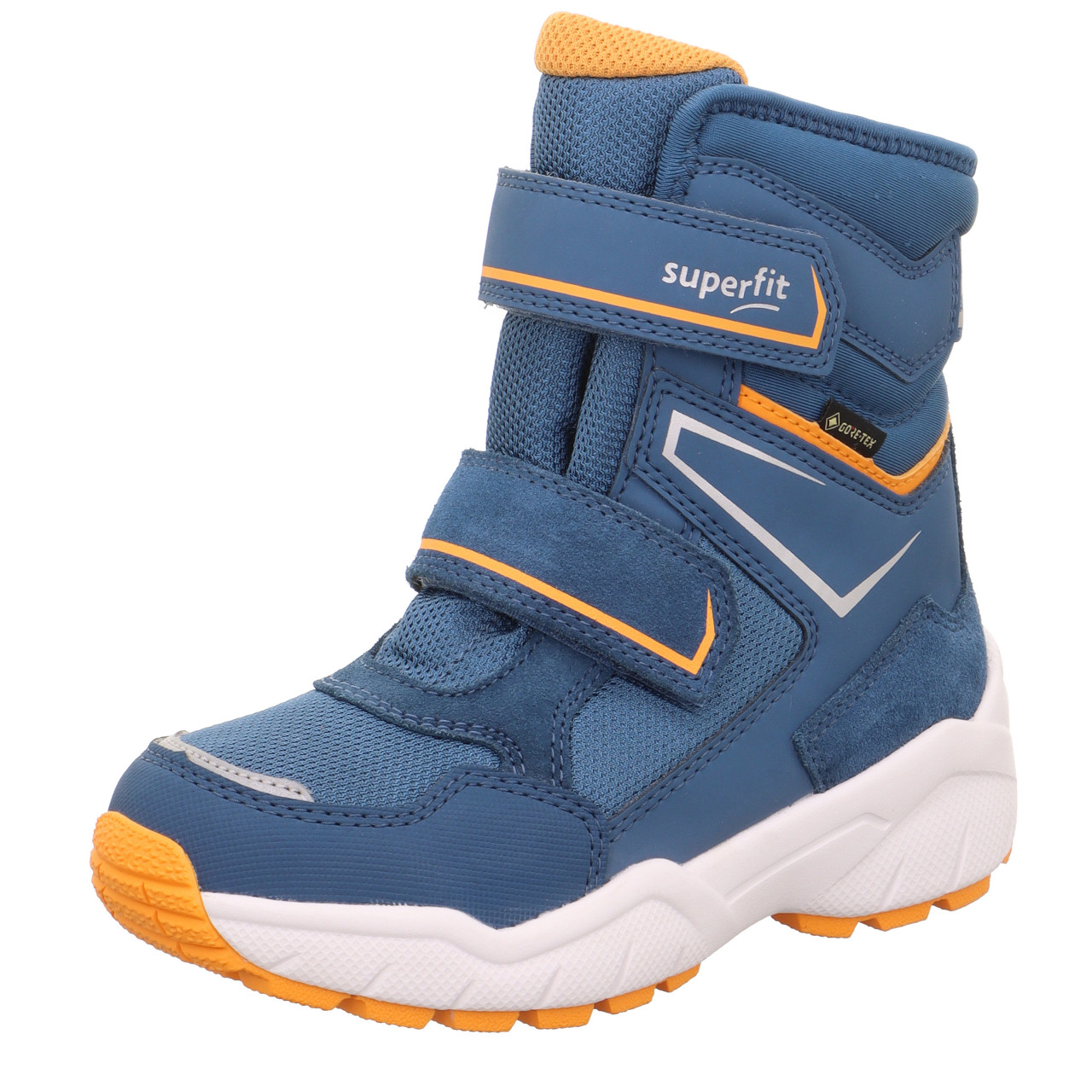CULUSUK 2.0 - Blau/Rot Boots mit Klettverschluss