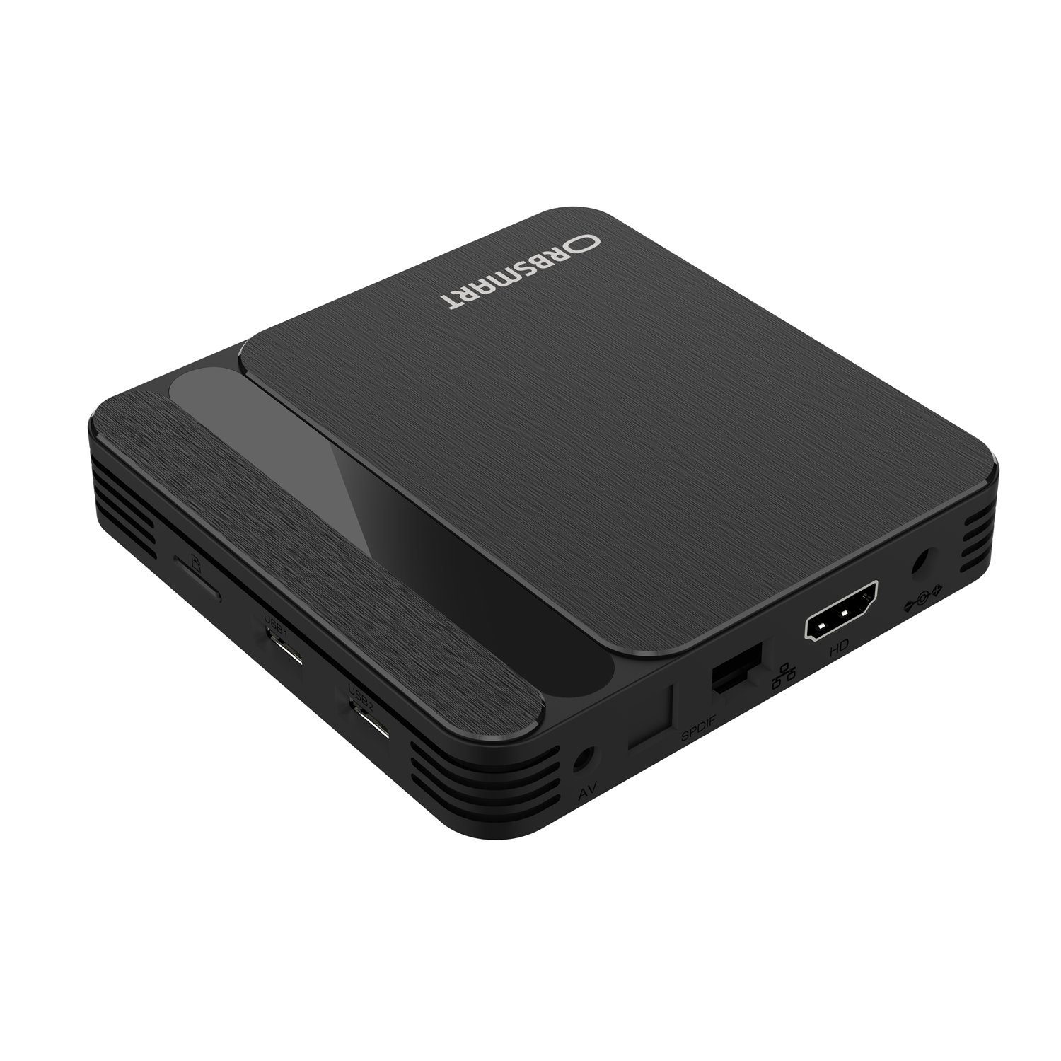 Orbsmart S87 Plus Mini-PC (Android TV Box 4K UHD HDR Smat TV Media Player)