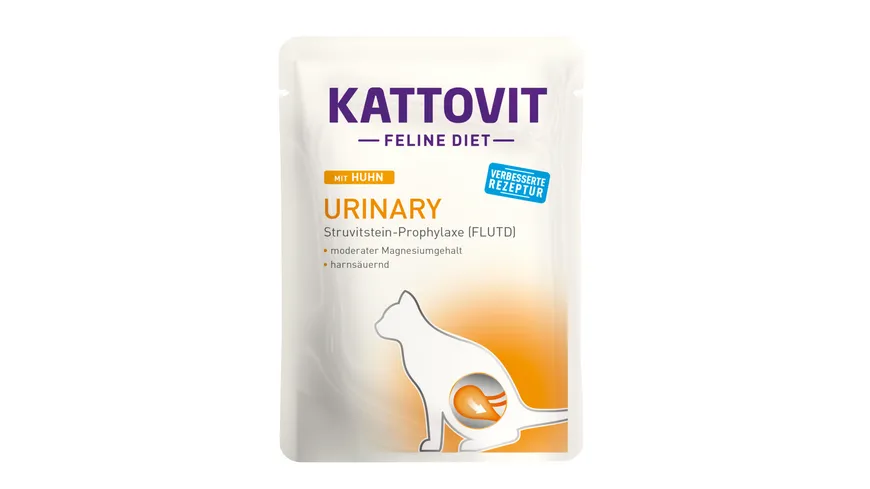 Kattovit Katzennassfutter Urinary Huhn 85 g