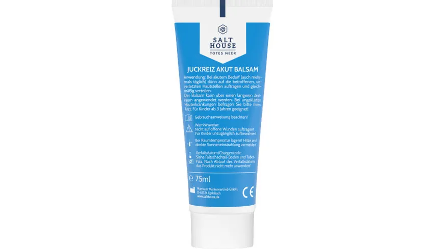SALTHOUSE® Totes Meer Therapie Juckreiz Akut Balsam 75 ml