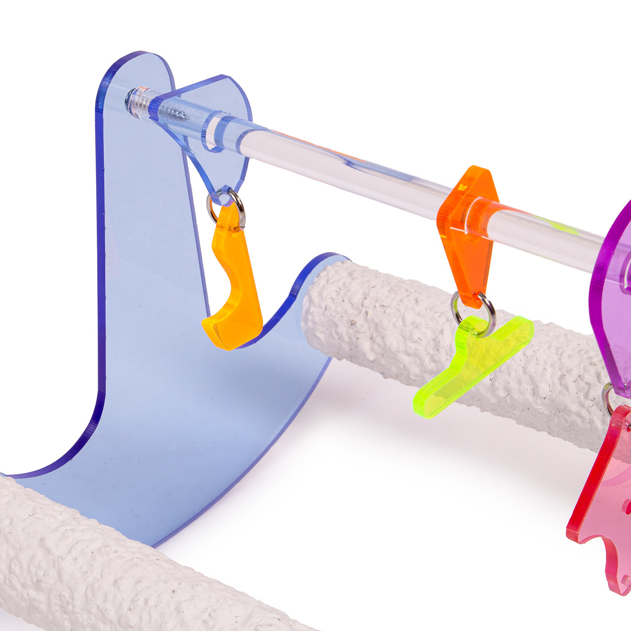 HappyBird Spielzeug HappyBird Vogelspielzeug Rock'n Roll Wippe L