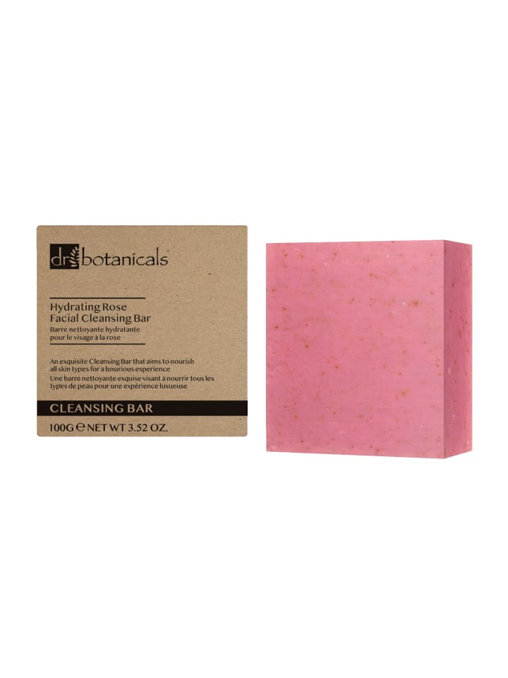 Dr Botanicals Hydratisierender Rosen-Gesichtsreinigungsriegel 100g günstig kaufen onesize