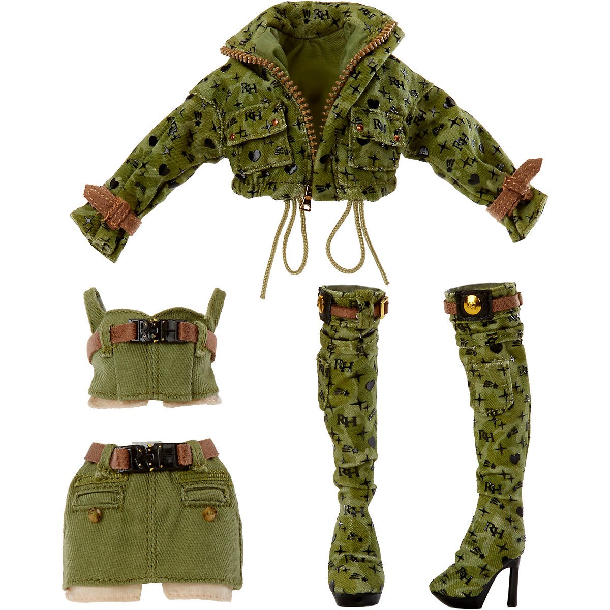Rainbow High Serie 5 Fashion-Doll - Olivia Woods (Green)