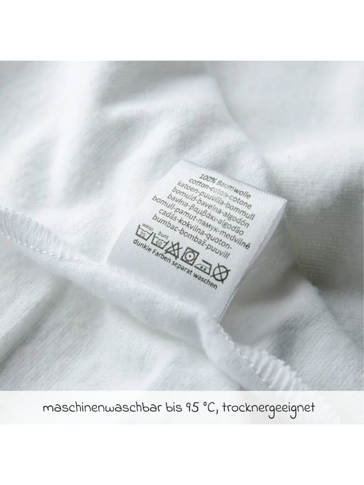 Makian Moltontuch 5er Pack 80 x 80 - Weiß in weiss günstig kaufen onesize