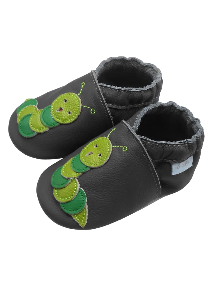 Yalion Baby Leder-Krabbelschuhe 
