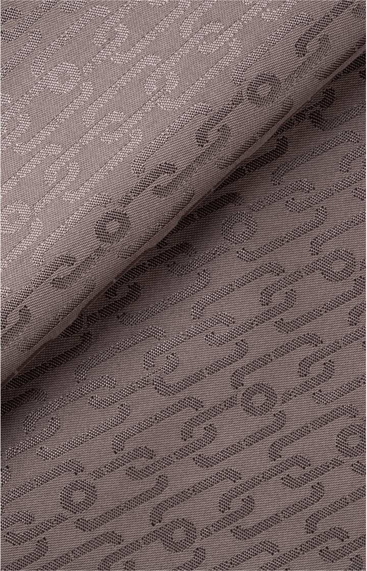 Runde Tischdecke JOOP! CHAINS ALLOVER, Ø 160 cm, Taupe - im JOOP!