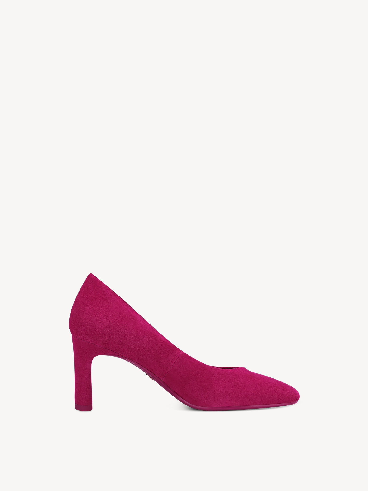 Escarpin en cuir - rose fuchsia