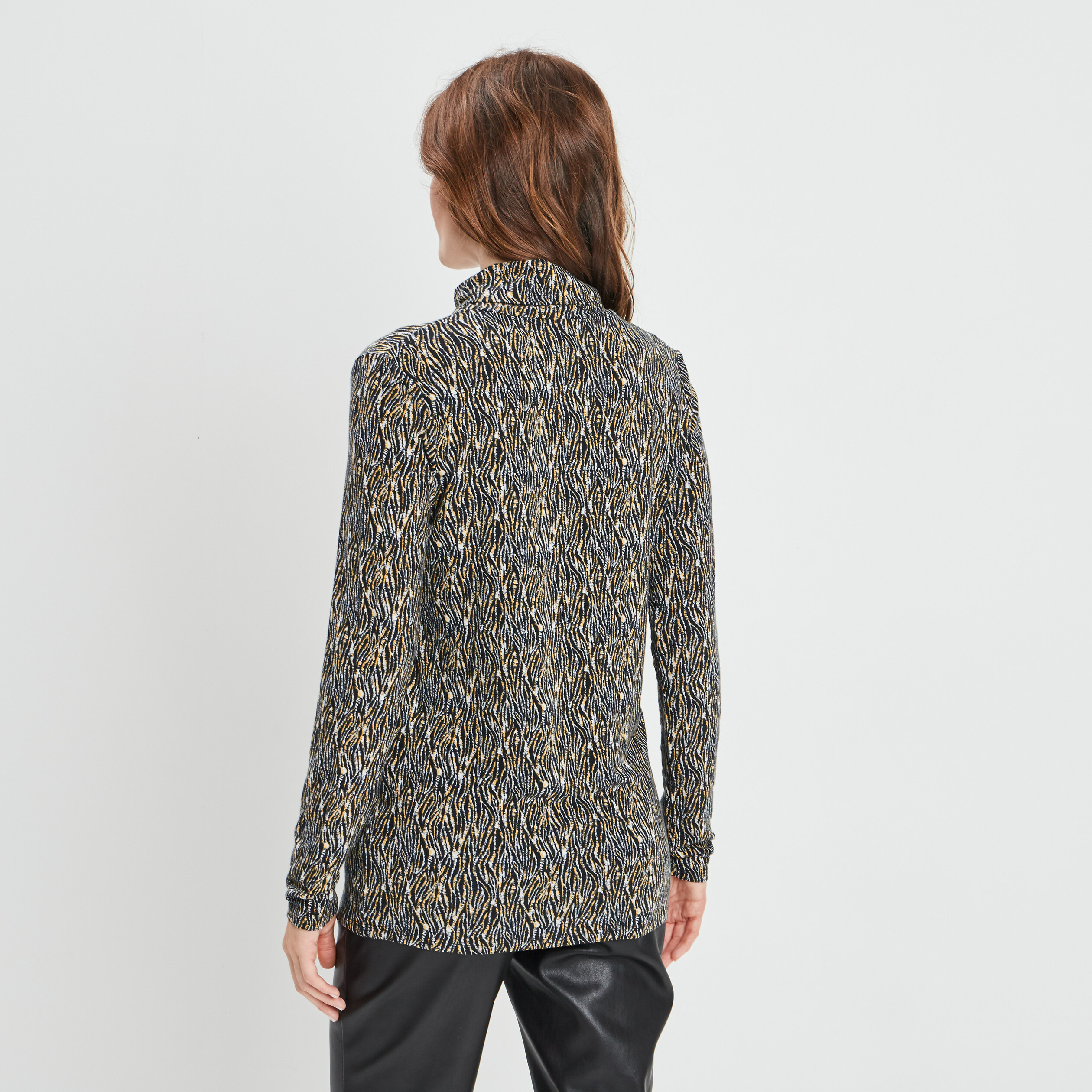 T-shirt manches longues noir femme | La Halle