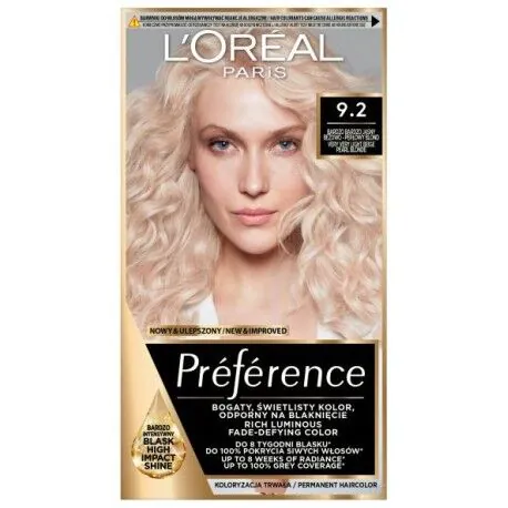 L'OréalFeria Preference Hårfarve 9.2