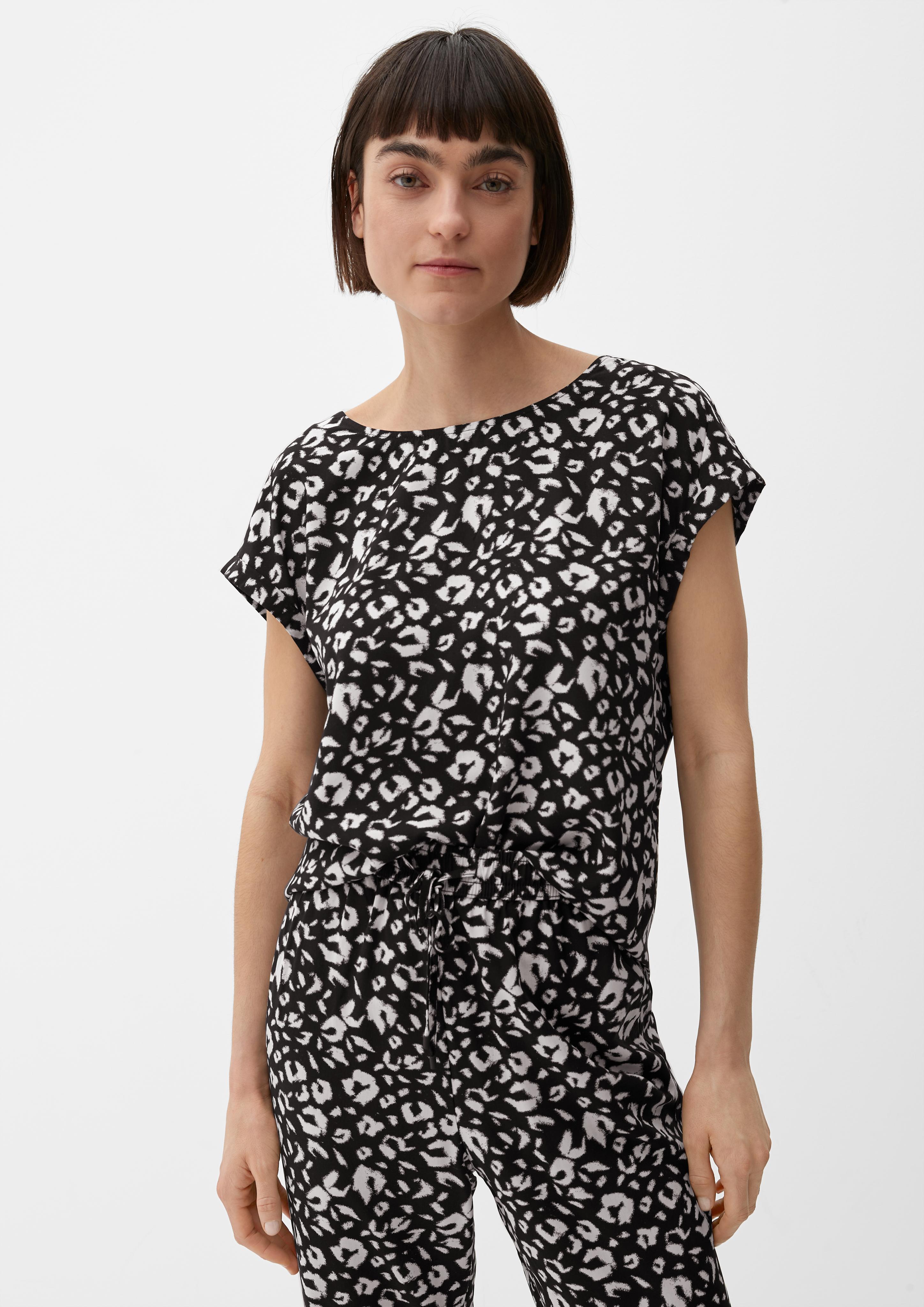 Viskosebluse mit Rückenausschnitt  2132617-99A6