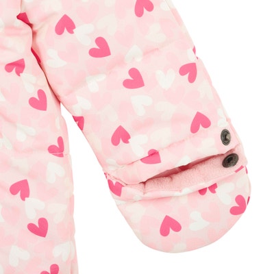 Schneeanzug, rosa für Mädchen