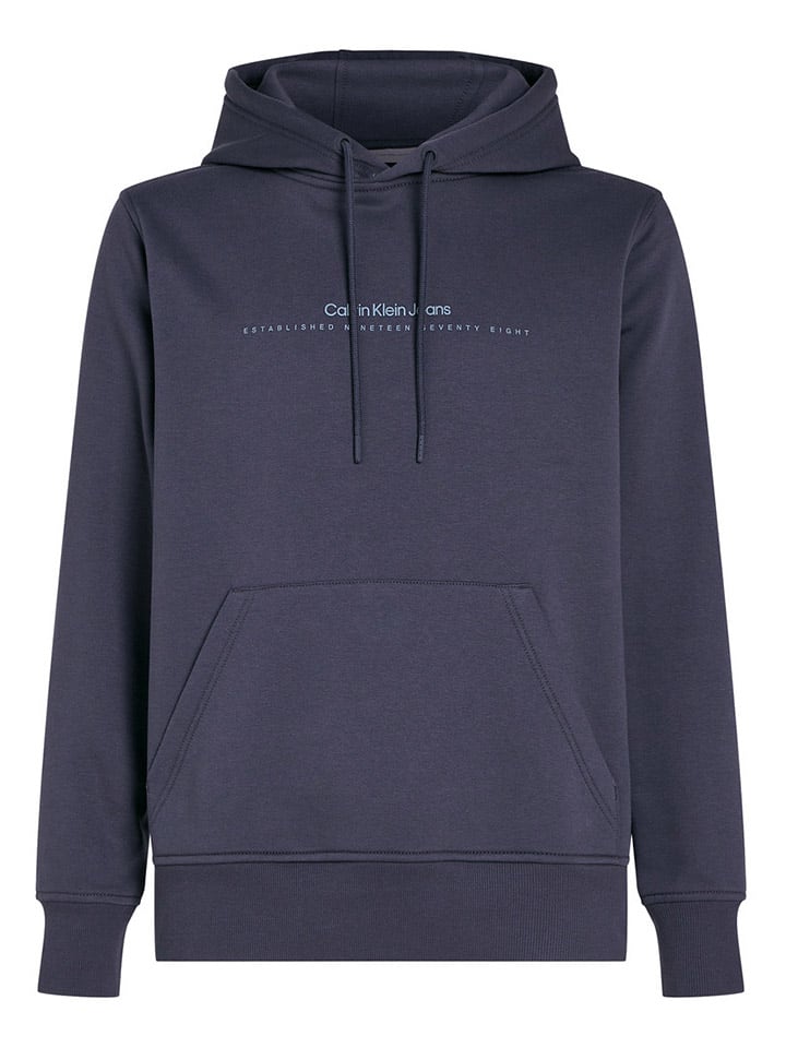 CALVIN KLEIN JEANS Hoodie in Dunkelblau günstig kaufen