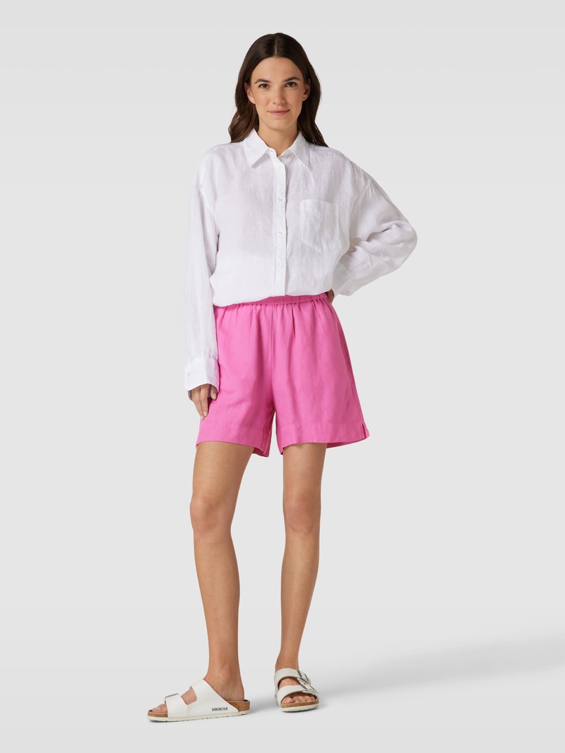 Shorts mit Eingrifftaschen in pink