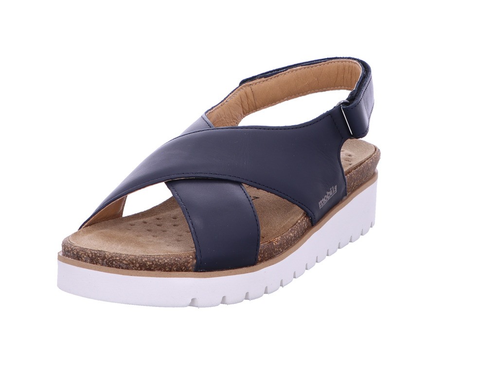 MEPHISTO Plateau Sandalen blau