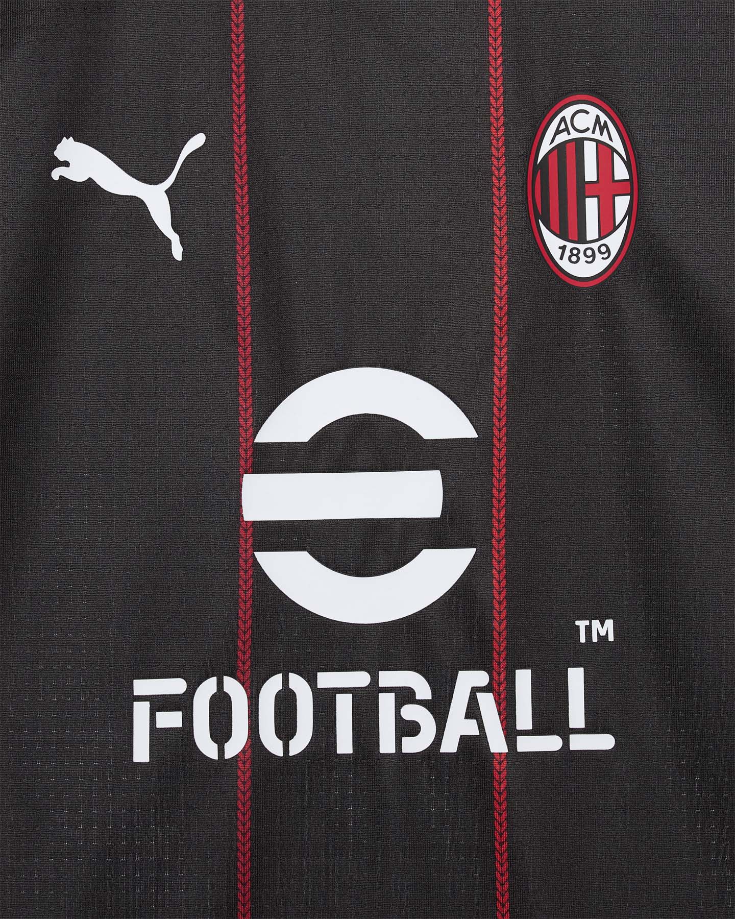 Oficiálne futbalové oblečenie Puma Milan Prematch SS 24-25 Jr 779346-07