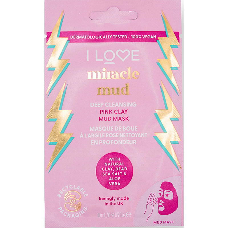 Ansiktsmaske I love miracle Mud