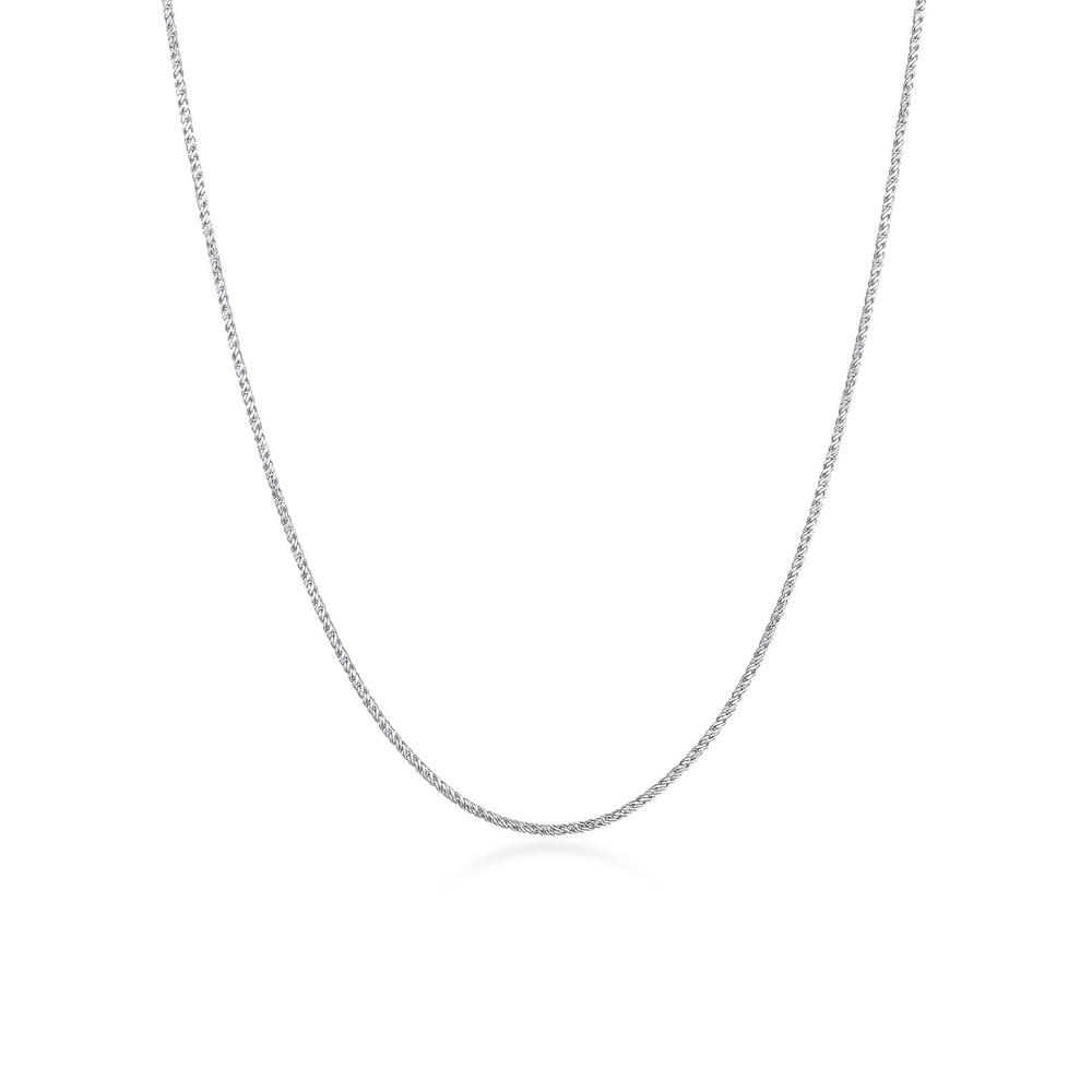 KUZZOI KUZZOI Collier Collier pour hommes avec cordon de base torsadé fin en argent ster collier
