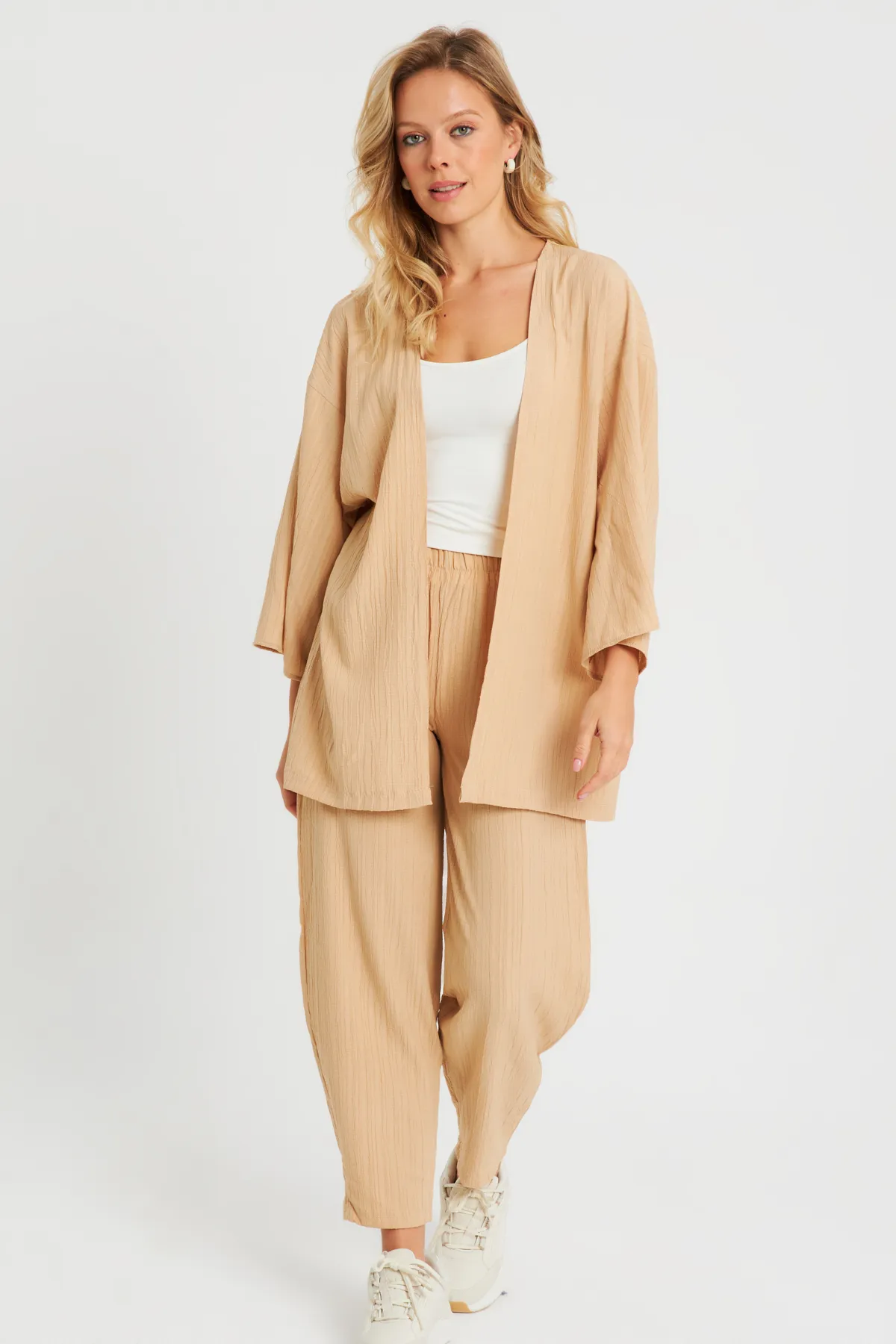 Cool & Sexy  Zweiteiler - Braun - Regular Fit
