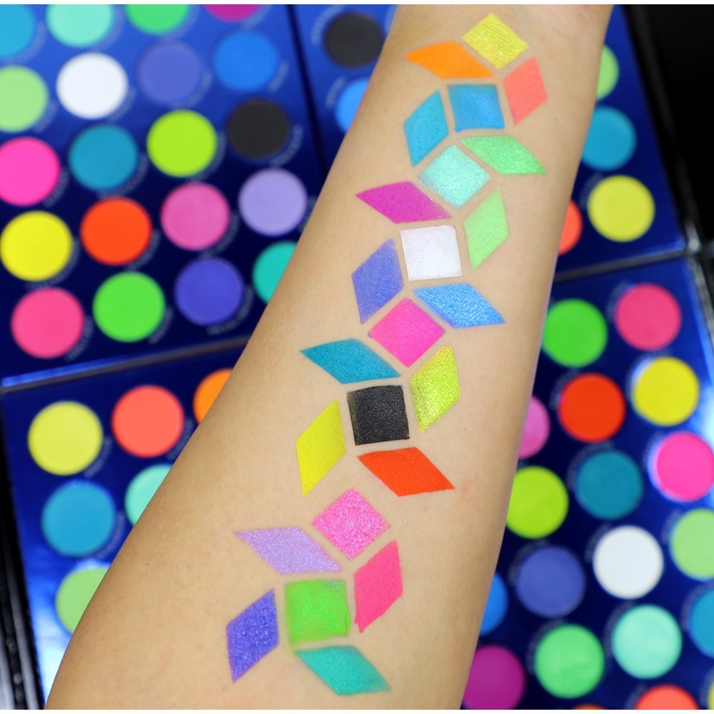 Rude Cosmetics City of Neon Lights 24 Ombretti e Pigmenti Vibranti