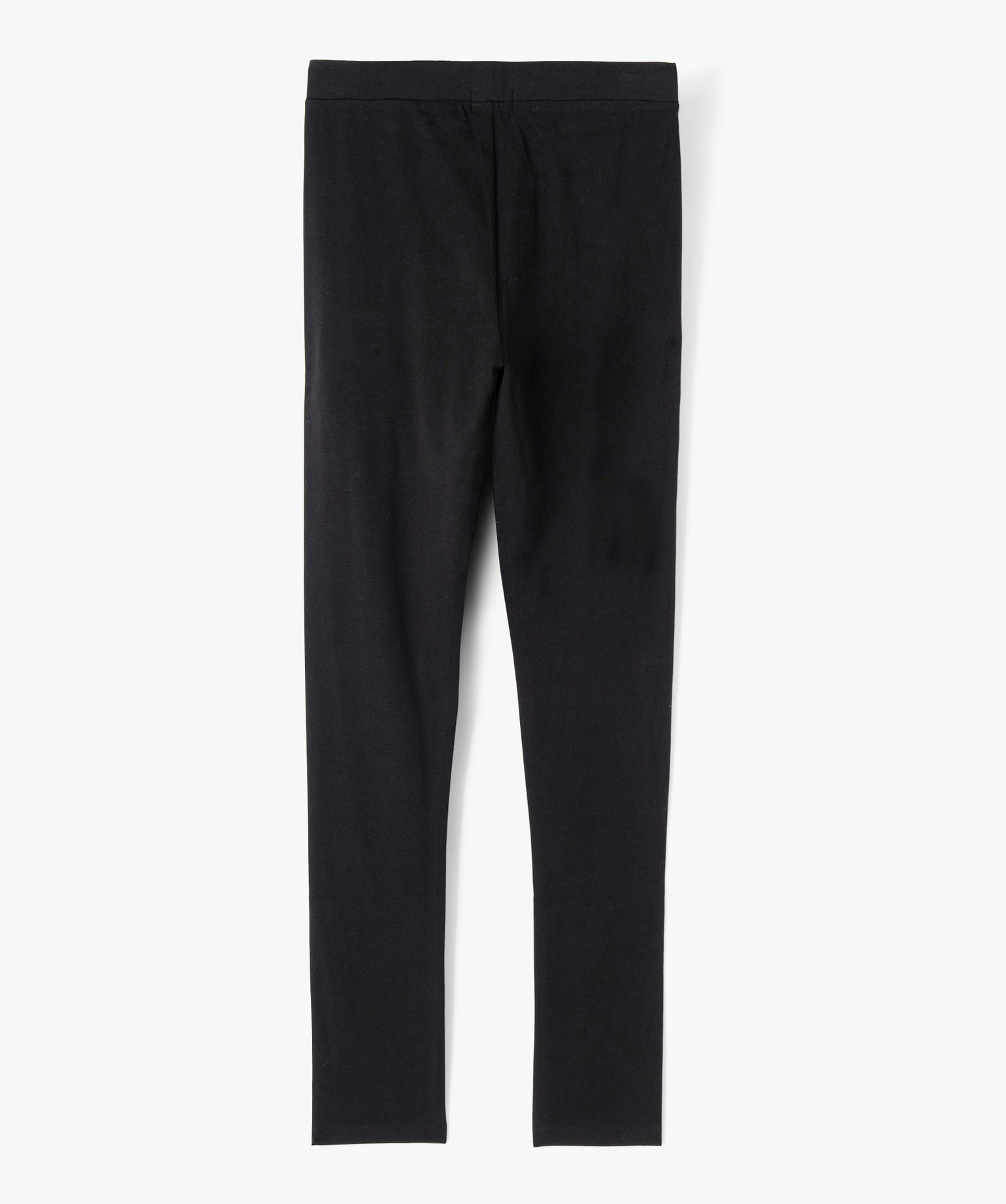 Leggings de sport en maille fine fille noir | GEMO