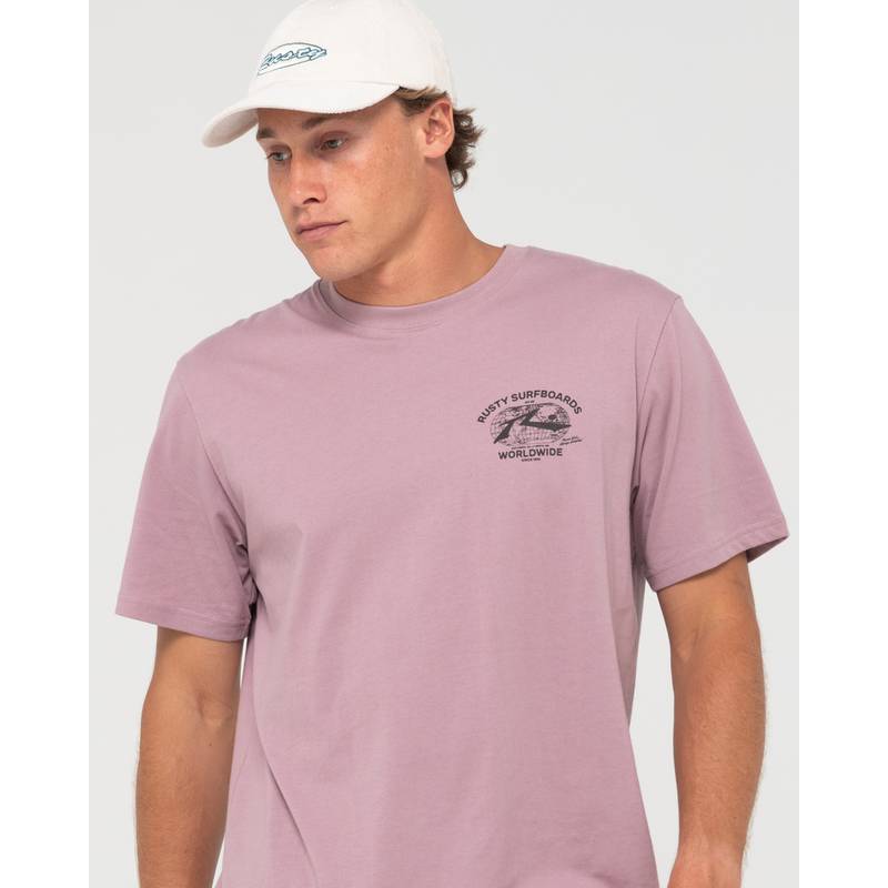 RUSTY ALWAYS PUMPING SHORT SLEEVE TEE T-Shirt Herren