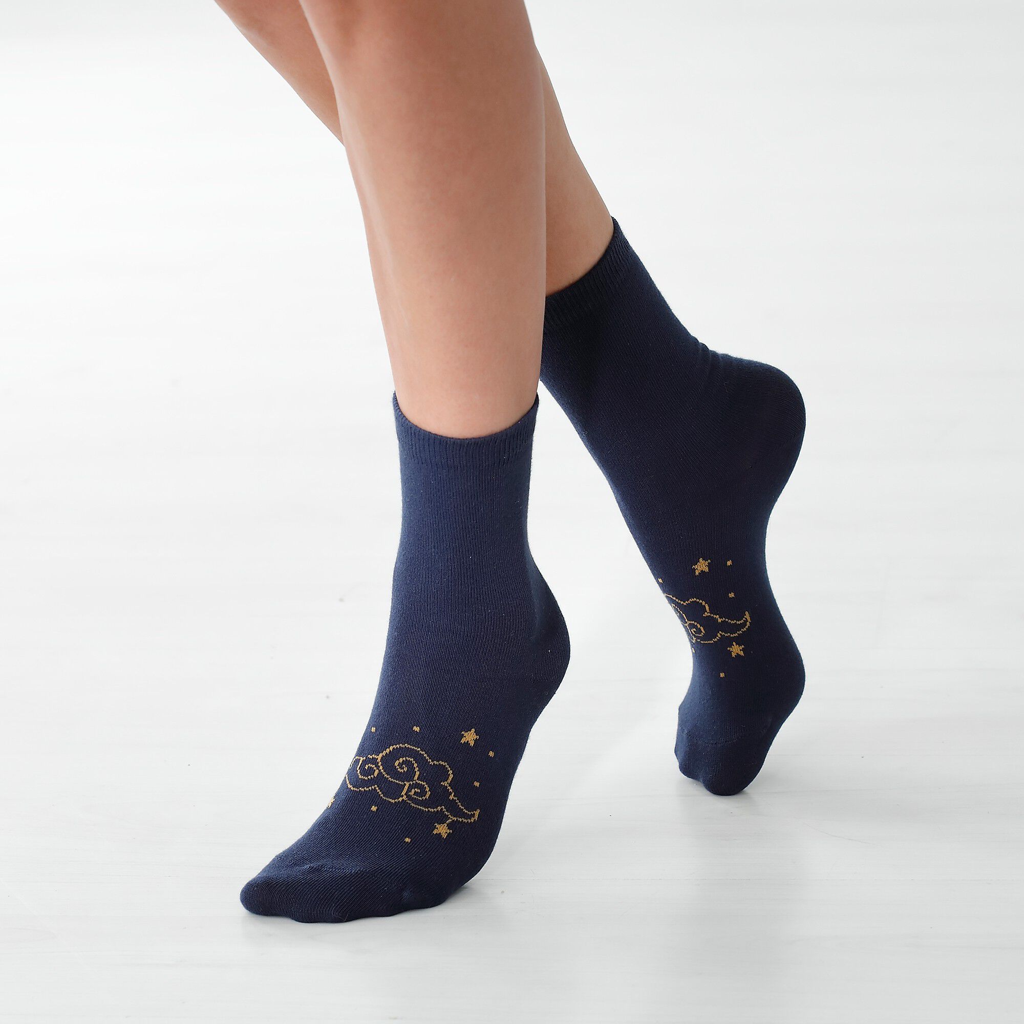 Chaussettes motif astres
