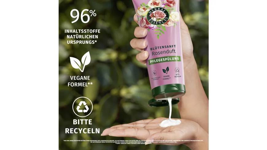 Herbal Essences blütensanft Rosenduft Pflegespülung 250 ml