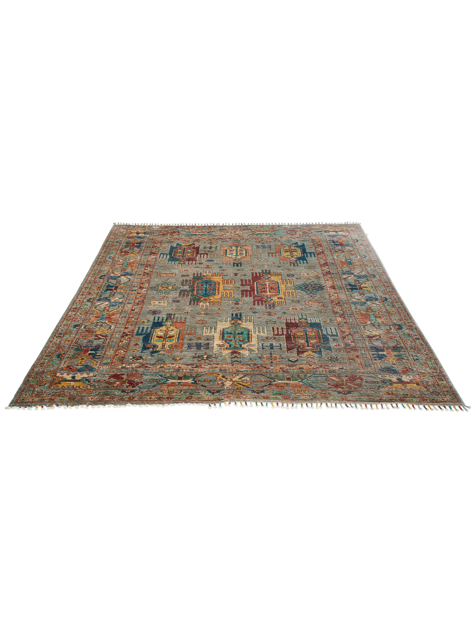 Kazak Ghazni ca. 170 x 231 cm, Unikat / Einzelstück
