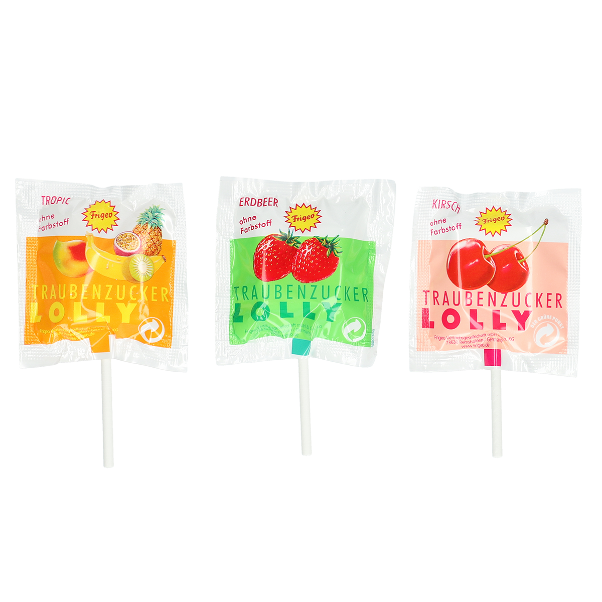 Frigeo Traubenzucker Lolly 1000er