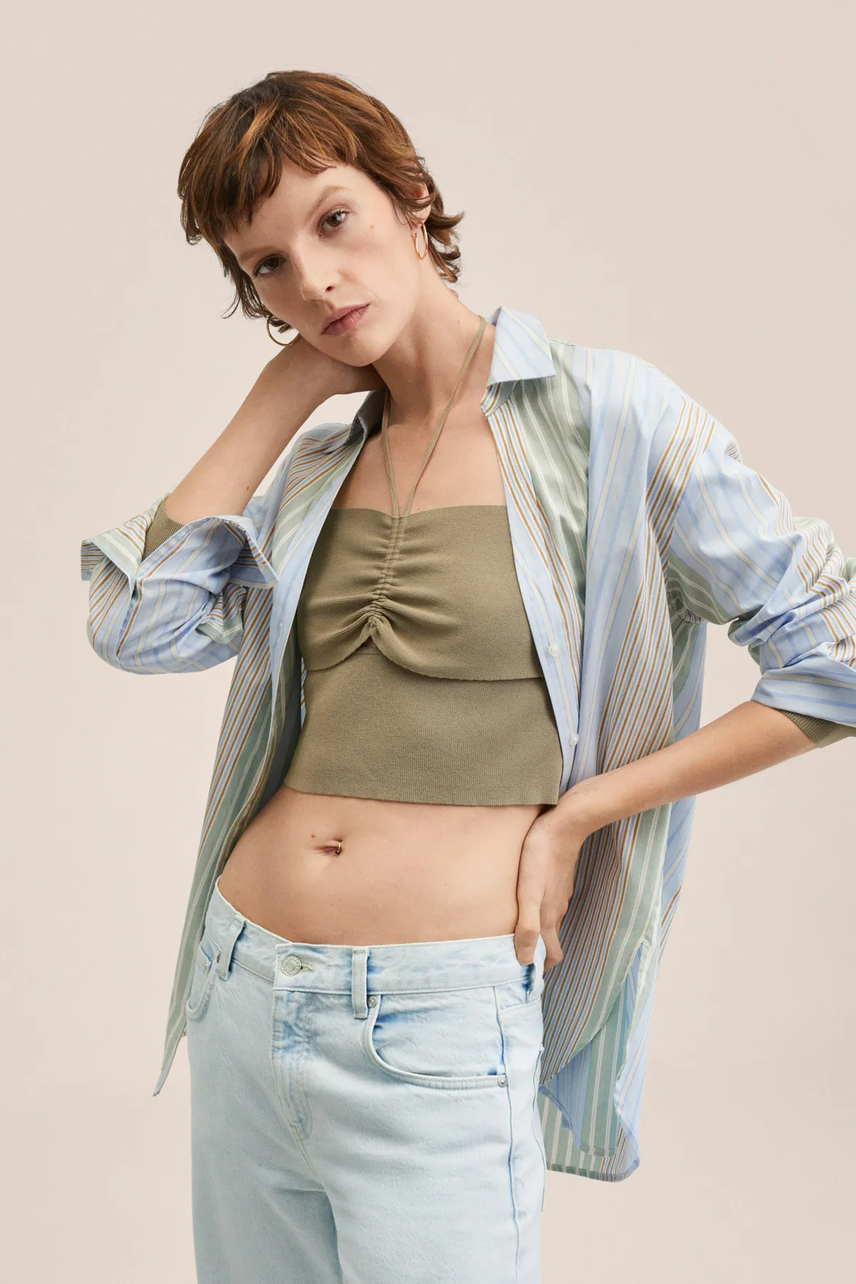 MANGO  Jeans - Blau - Straight