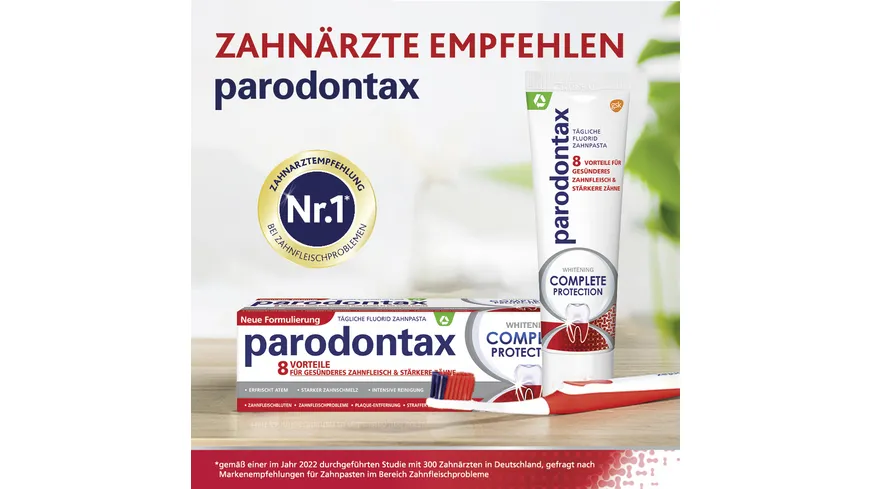 Parodontax Complete Protection Whitening Zahncreme 75 ml