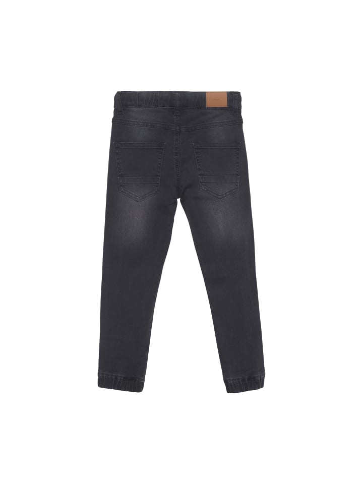 Minymo 5-Pocket-Jeans MIJeans boy stretch loose fit - 5630  Jeanshose mit Formbund in Grau günstig kaufen