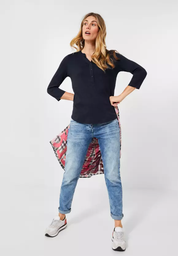 CECIL Tunikashirt in Unifarbe