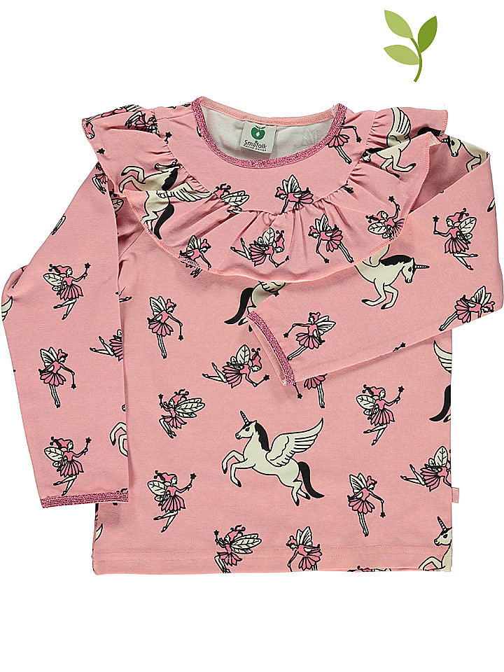 Småfolk Longsleeve in Rosa günstig kaufen 92/98