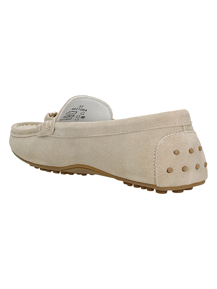 Wojas Leder-Mokassins in Beige günstig kaufen