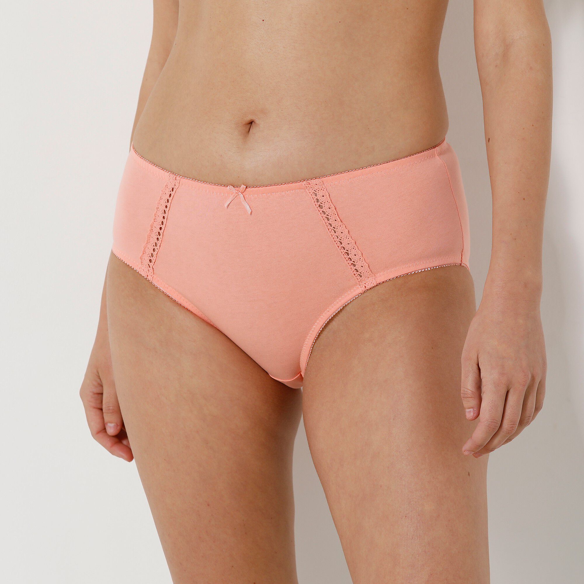 Culotte maxi en coton ajouré
