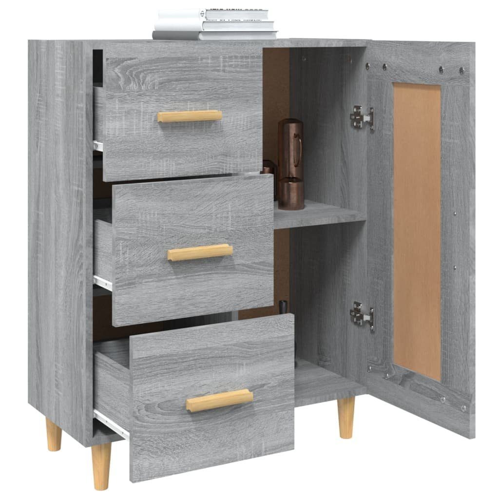 vidaXL Sideboard Sideboard Grau Sonoma 69,5x34x90 cm Holzwerkstoff (1 St)