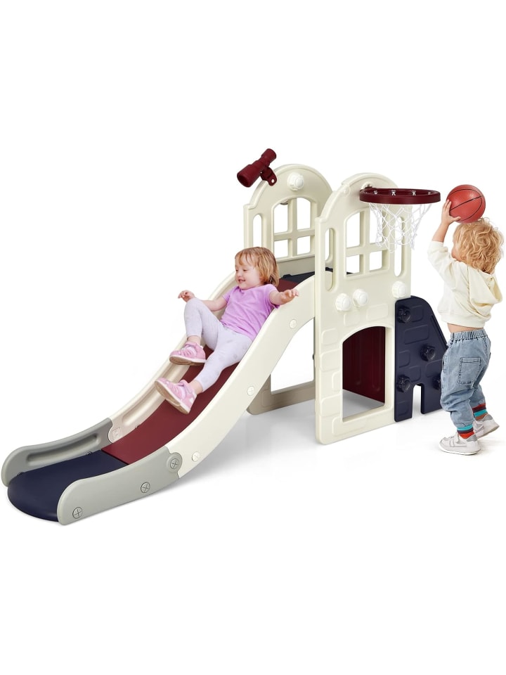 COSTWAY 6 in 1 Spielplatz in Blau günstig kaufen onesize