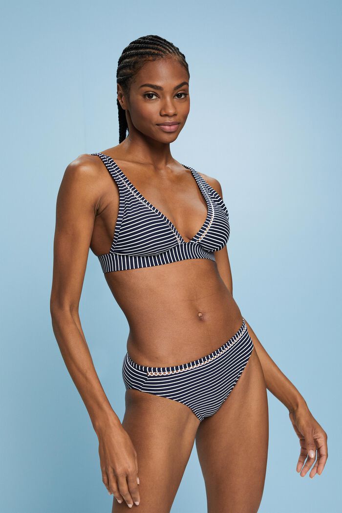 Recycelt: Slip mit Streifen