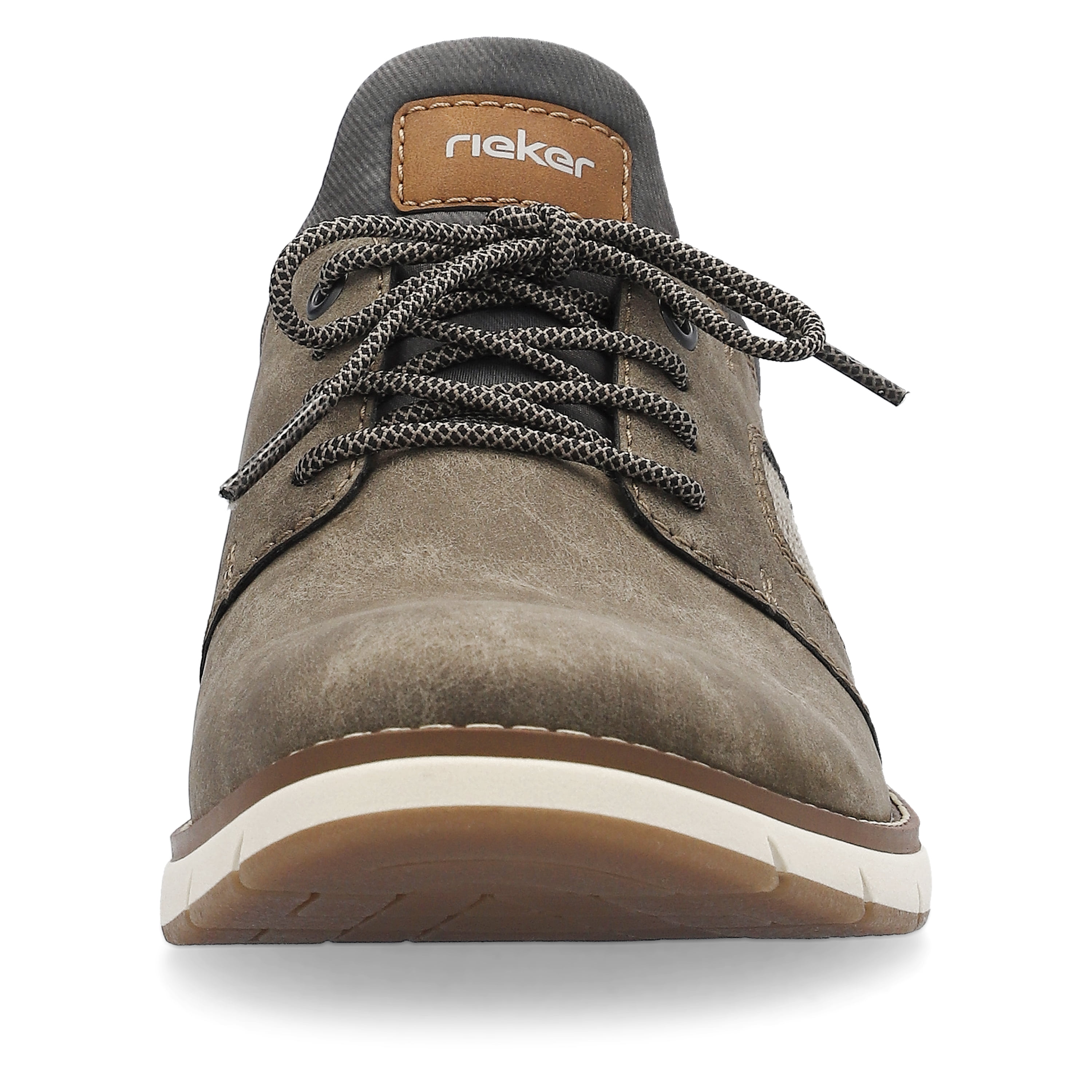 Rieker Herren Slipper braungrau