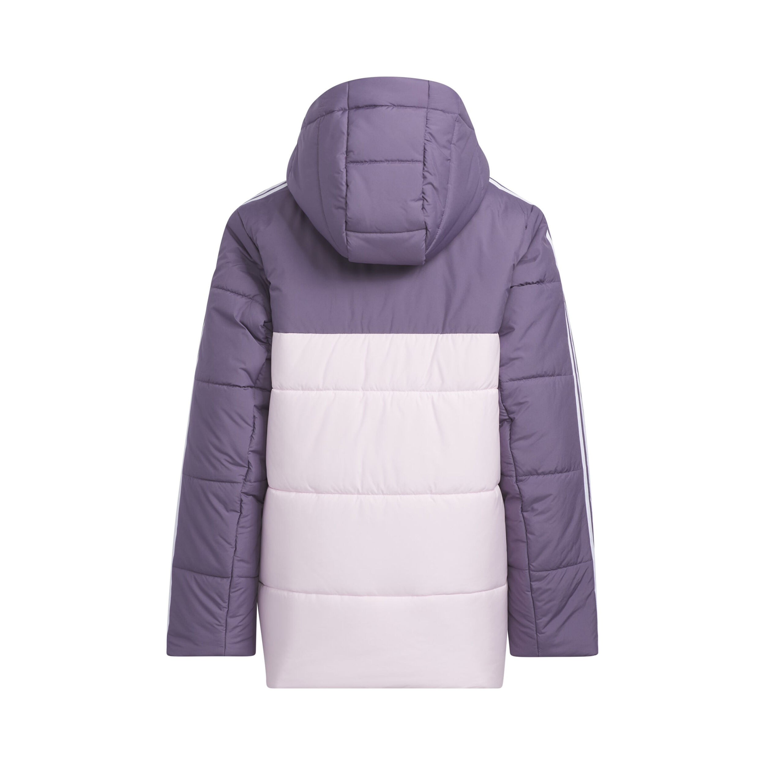 Color Block Padded Trainingsjacke Mädchen - Lila, Flieder